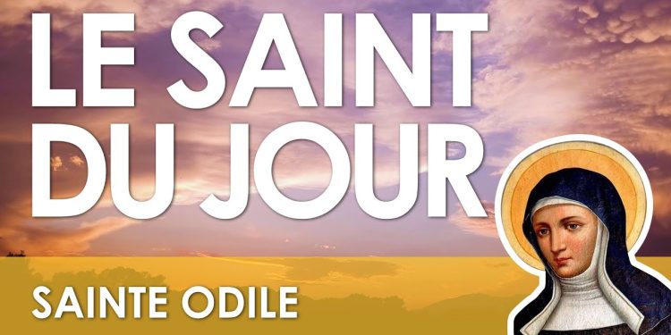 Douze décembre – Sainte Odile