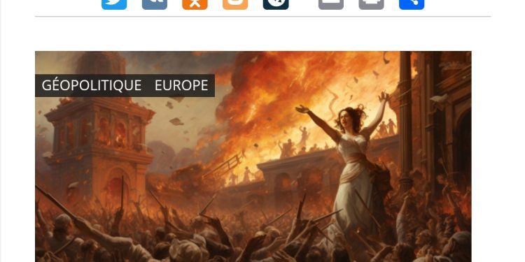 « 2024. Vers une révolution européenne ! » est une rime du « Printemps des révolutions » antichrétien de 1848.