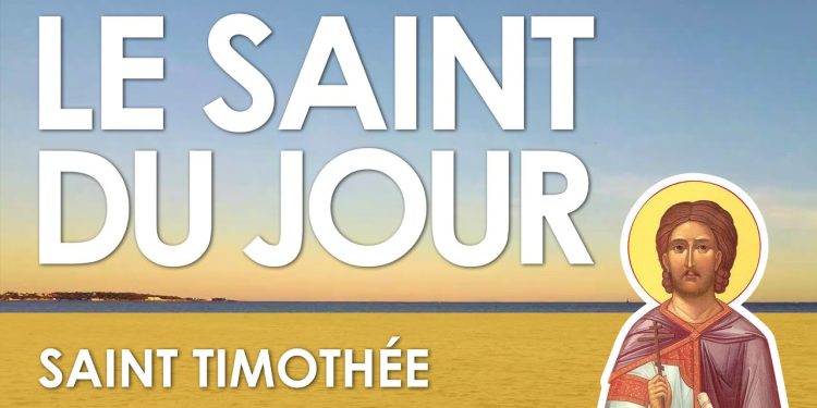 Vingt-quatre janvier – Saint Timothée
