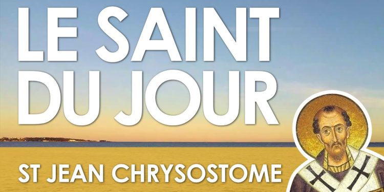 Vingt-sept janvier – Saint Jean Chrysostome