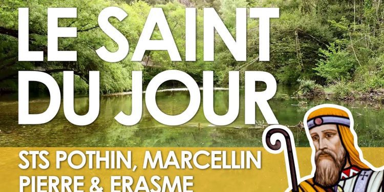 Deux juin –  Saints Pothin, Marcellin, Pierre et Erasme