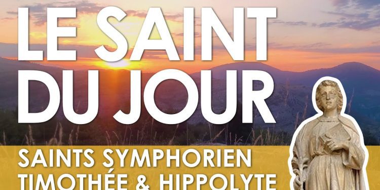 Vingt-deux août – Saints Symphorien, Timothée et Hippolyte – Le cœur immaculé de la Sainte Vierge Marie