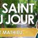 Vingt-et-un septembre – Saint Mathieu