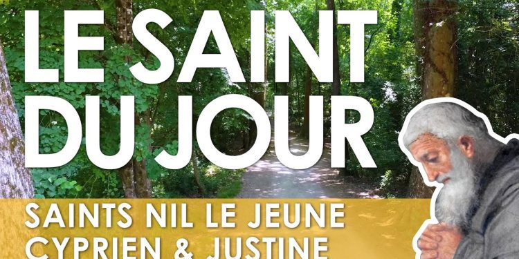 Vingt-six septembre – Saints Nil le Jeune, Cyprien et Justine