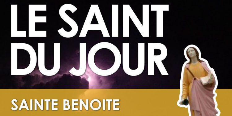 Douze octobre – Sainte Benoîte