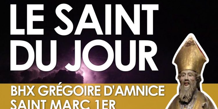 Sept octobre – Bienheureux Grégoire d&rsquo;Amnice – Saint Marc 1er – Notre-Dame du très saint Rosaire