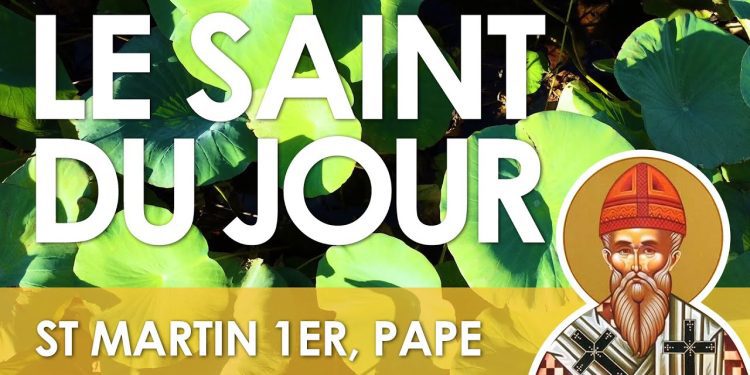 Douze novembre – Saint Martin 1er, Pape