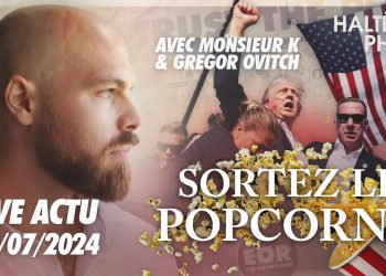 L&rsquo;effroyable imposture de Trump et du 13 juillet – En direct avec Gregor Ovitch et Monsieur K