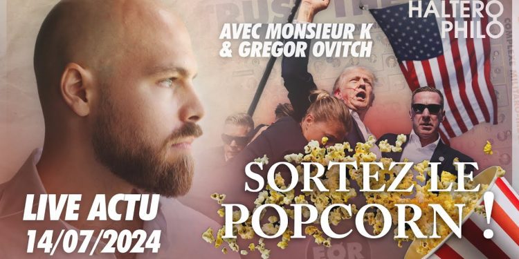 L&rsquo;effroyable imposture de Trump et du 13 juillet – En direct avec Gregor Ovitch et Monsieur K