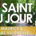 Vingt-deux septembre – Saint Maurice et la légion Thébaine – Saint Thomas Villeneuve