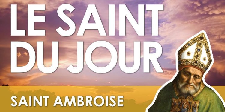 Sept décembre – Saint Ambroise