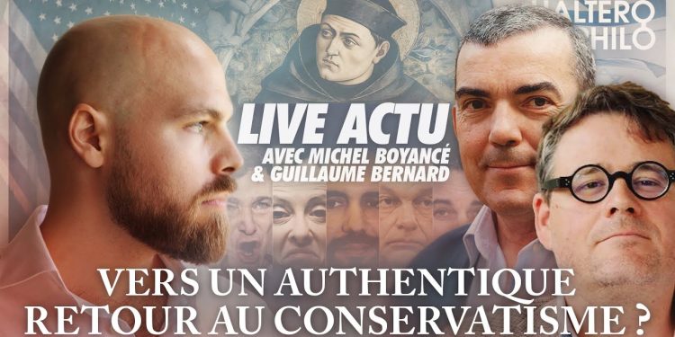 Foi chrétienne et pensée conservatrice – En direct avec Michel Boyancé et Guillaume Bernard