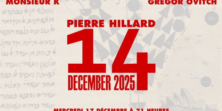 14 december 2025 – Pierre Hillard, Monsieur K et Gregor Ovitch